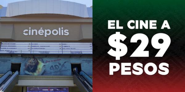 A solo $29 pesos! así costarán los boletos en Cinépolis y Cinemex de Tijuana