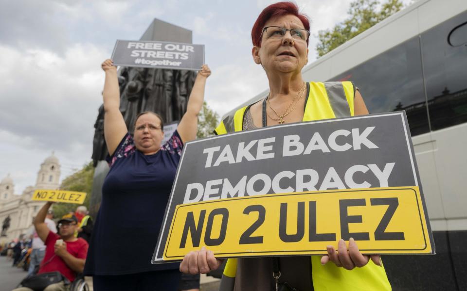 Sadiq Khan's decision to expand London's ultra-low emissions zone has faced a backlash among Londoners - and at the ballot box in July