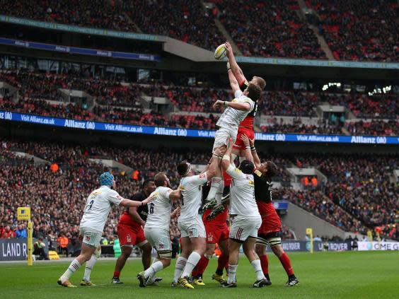 Premiership rugby will resume on 14 August (PA)