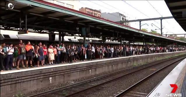 Transport NSW warns 'there will be disruption' as planned industrial action gets the go ahead from the rail union. Source: 7 News