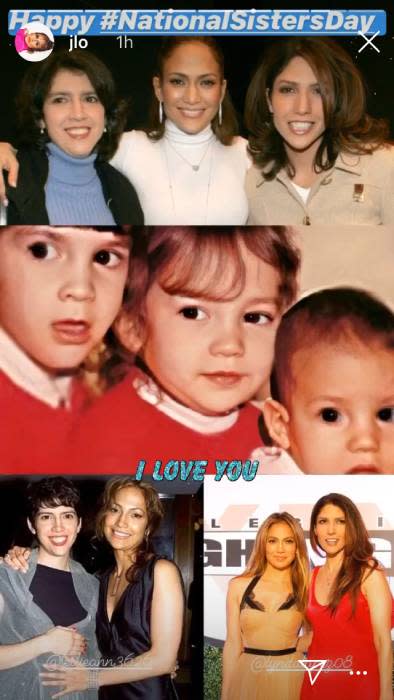 jennifer-lopez-family-photo-sisters