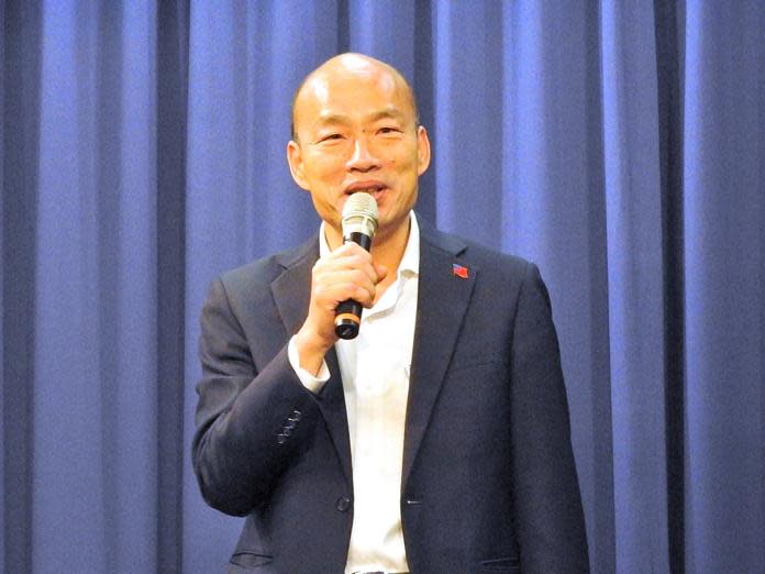 ▲高雄市長韓國瑜。（圖 / 記者陳弘志攝）