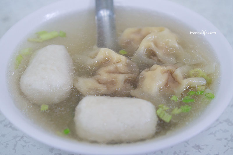 魚丸餛飩湯