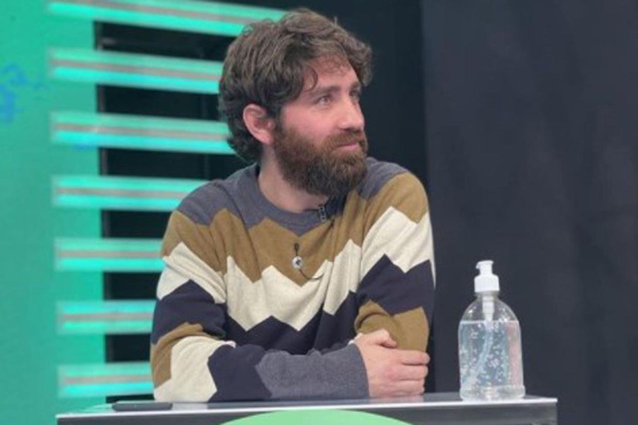 Joaquín Sánchez Mariño en una de sus participaciones del año pasado en el programa de la TV Pública del que fue apartado