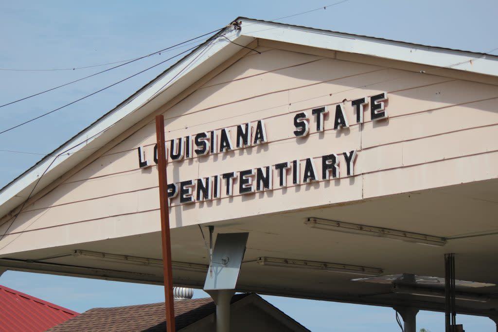 Entrance to Louisiana State Penitentiary at Angola