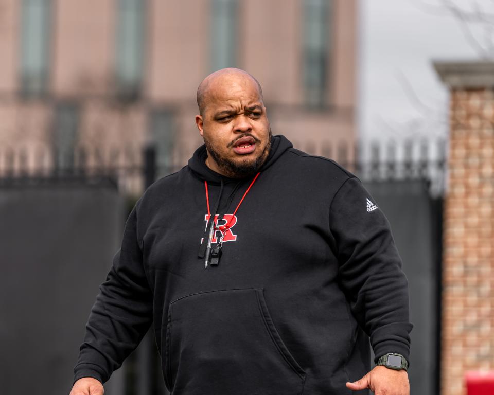 Colin Ferrell, a Hamilton native, is entering his first season as the Rutgers football defensive line coach.