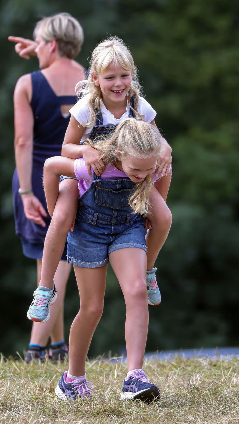 Savannah Phillips Gave Her Younger Sister Isla a Ride