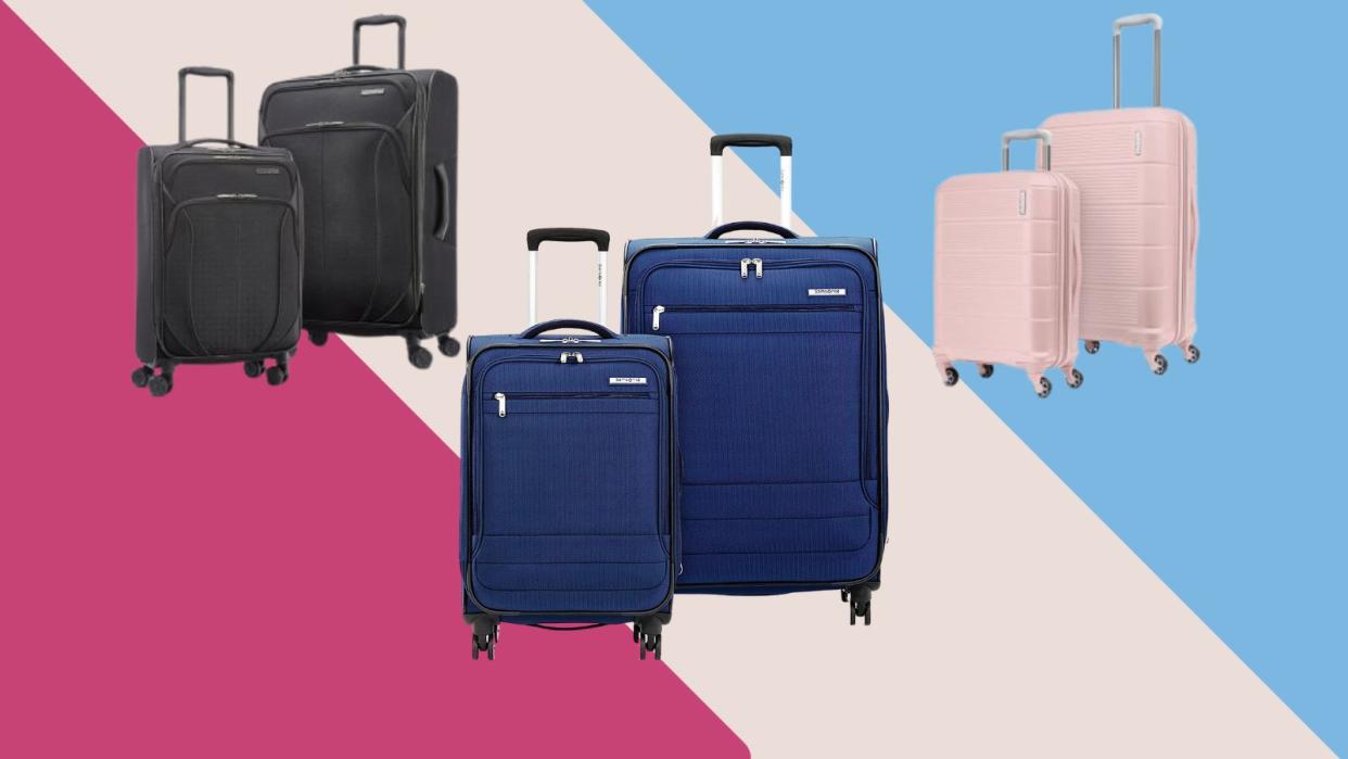 three kinds of two-pair luggage sets