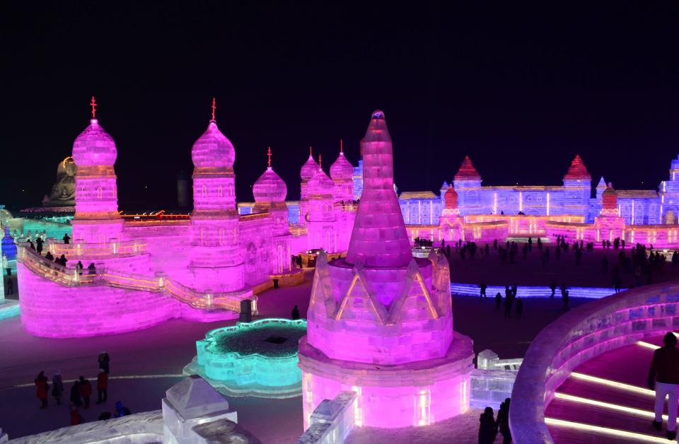 34th Annual Harbin Ice Festival kicks off in style