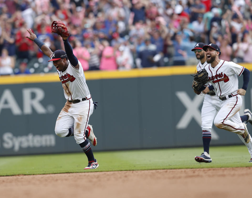 The Braves, led by young star Ronald Acuna Jr., are looking to make waves in the NL. (AP)