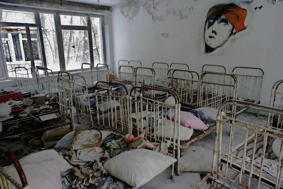 An abandoned children's school
