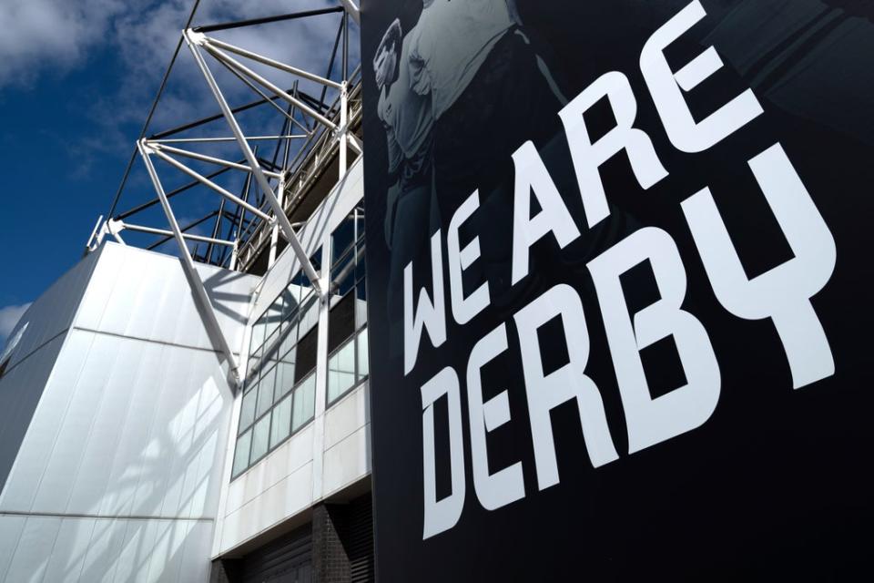 Derby have confirmed the appointment of administrators (Joe Giddens/PA Images). (PA Wire)