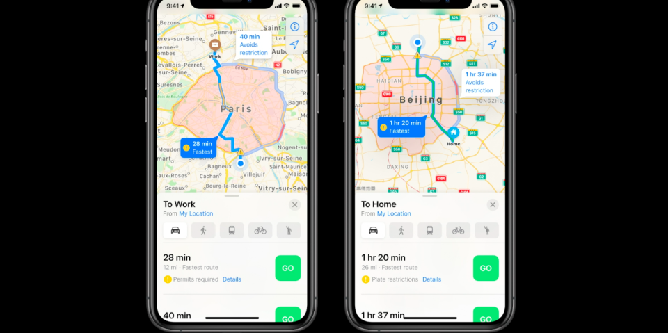 Apple debuted new features for its Maps app at WWDC on June 22nd. (Apple)