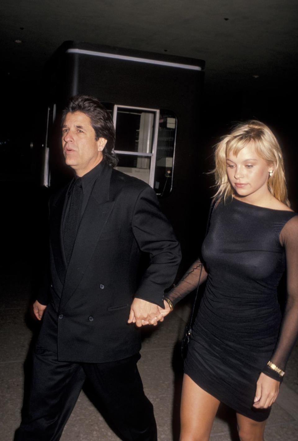 Jon Peters and Pamela Anderson