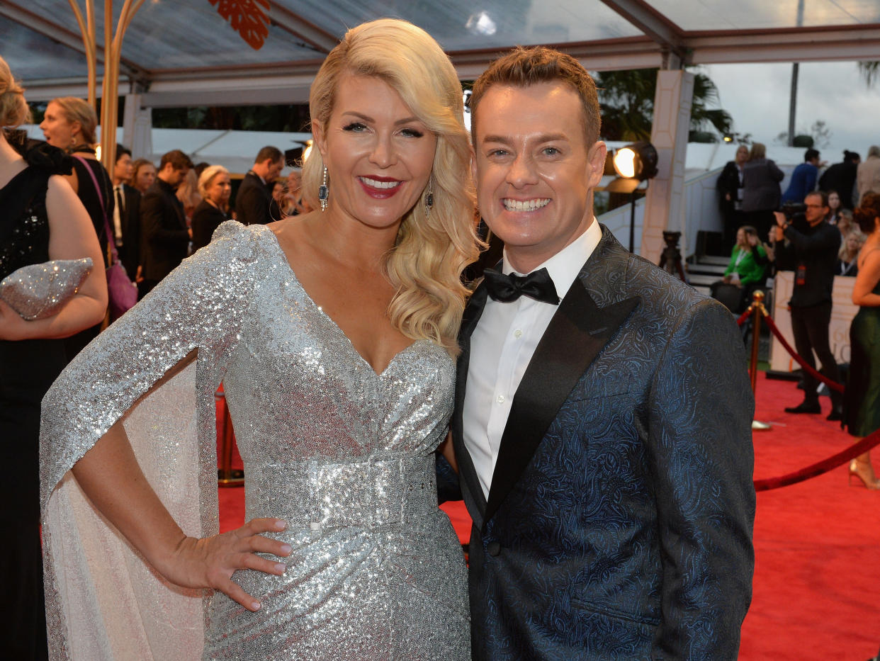 Grant Denyer’s wife has opened up about his ‘incredible pain’. Photo: Getty images