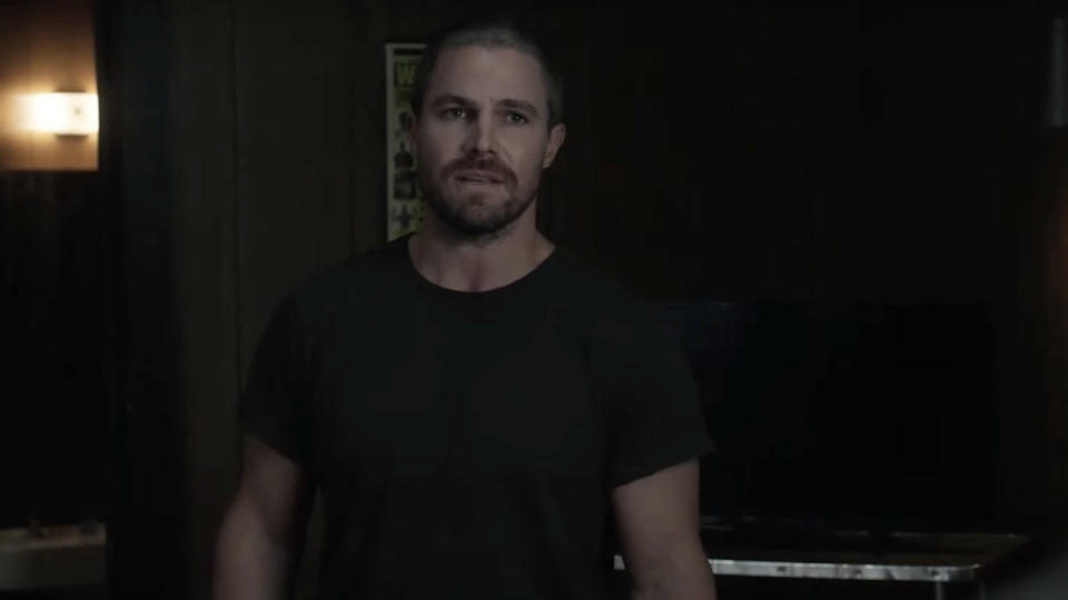 Stephen Amell on Heels