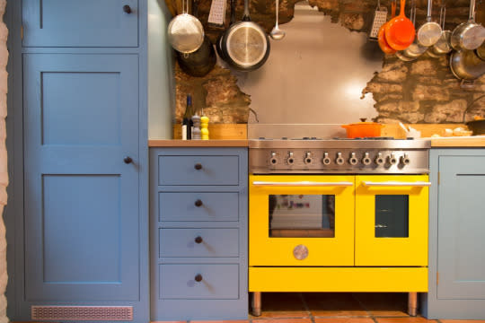 Colorful ovens and appliances