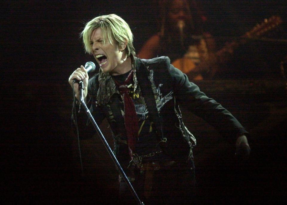 David Bowie said no to a knighthood, despite his glittering career in the music business. (MediaNews Group/Contra Costa Times via Getty Images)