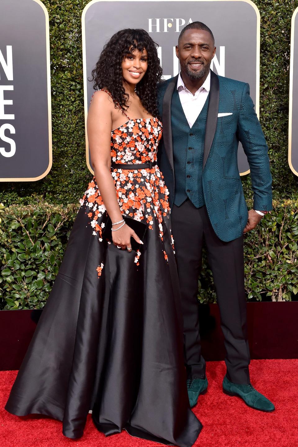 Idris Elba & Sabrina Dhowre