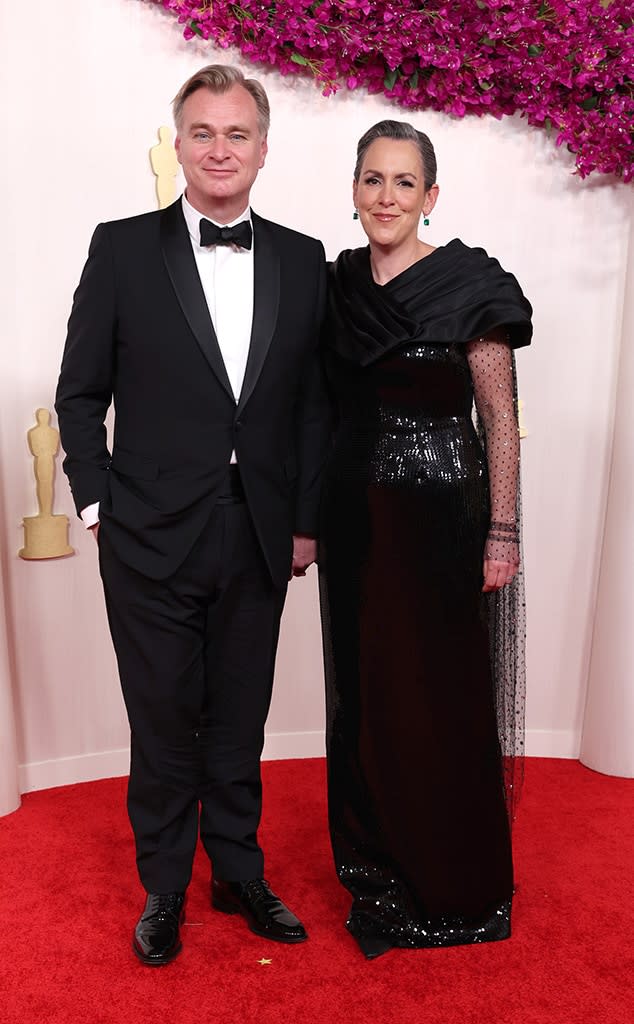 <p>Christopher Nolan and Emma Thomas&nbsp;</p>