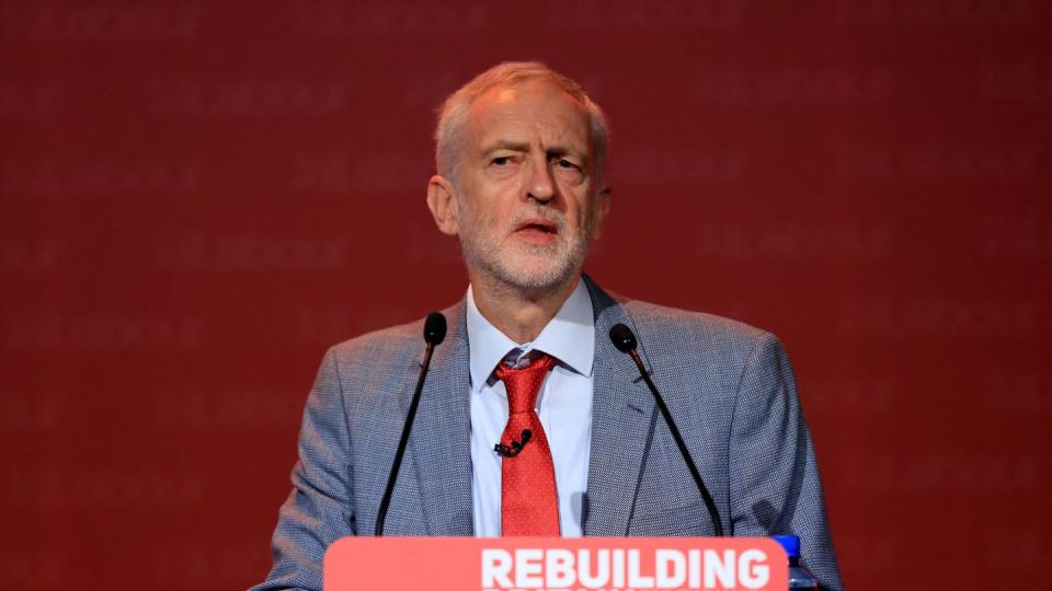 Jeremy Corbyn ist Vorsitzender der oppositionellen Labour-Partei. Foto: Peter Byrne/PA Wire