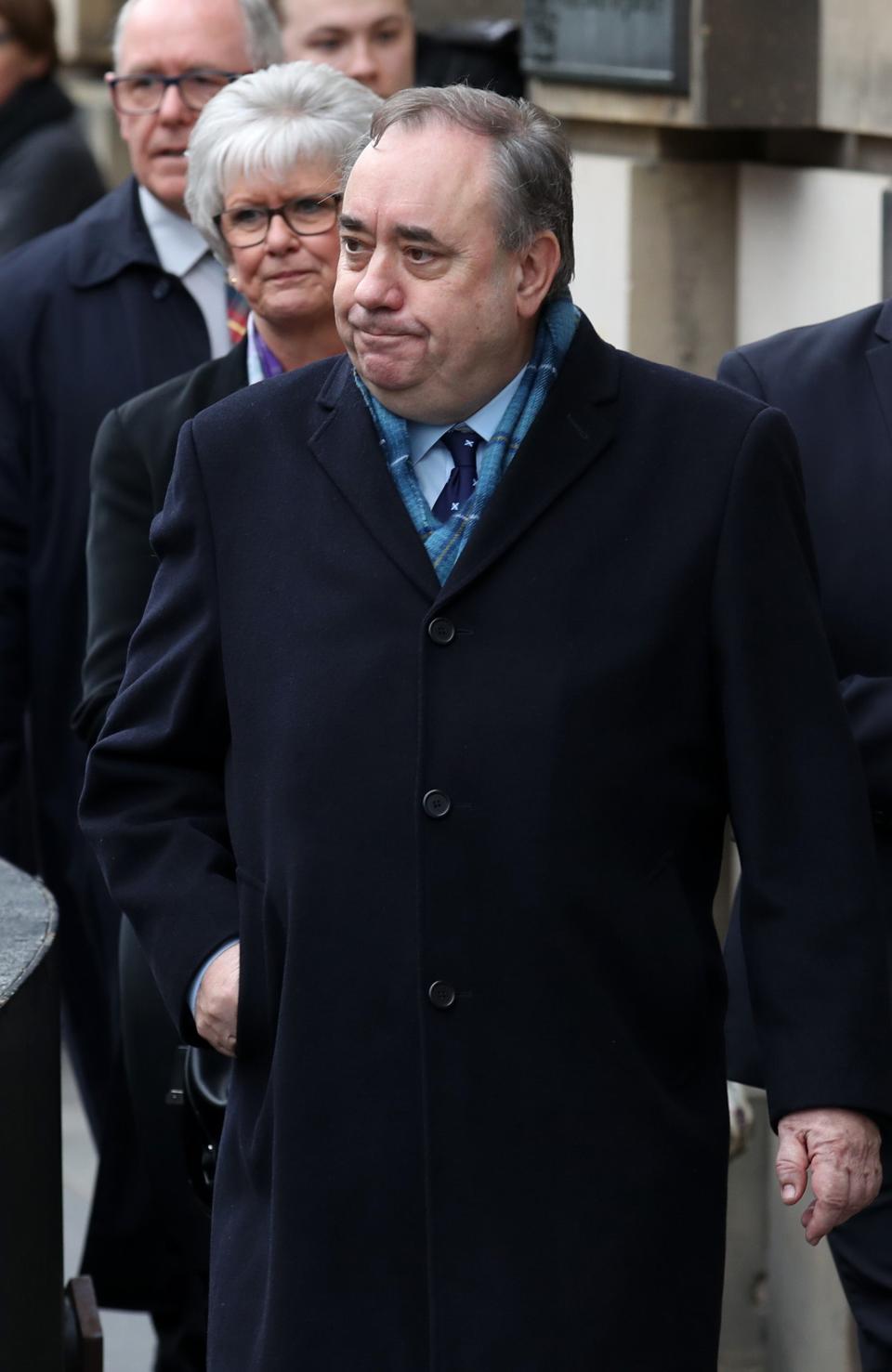 Mr Salmond was acquitted of all 13 charges against him in March last year (Andrew Milligan/PA) (PA Archive)