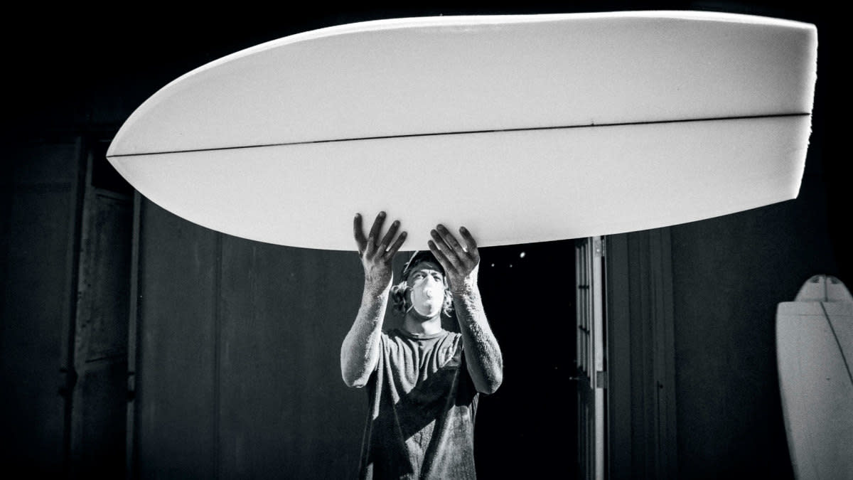 Ryan Burch, the master of expertly crafted and functional unconventional designs during the filming of Handmade<p>Grant Ellis</p>