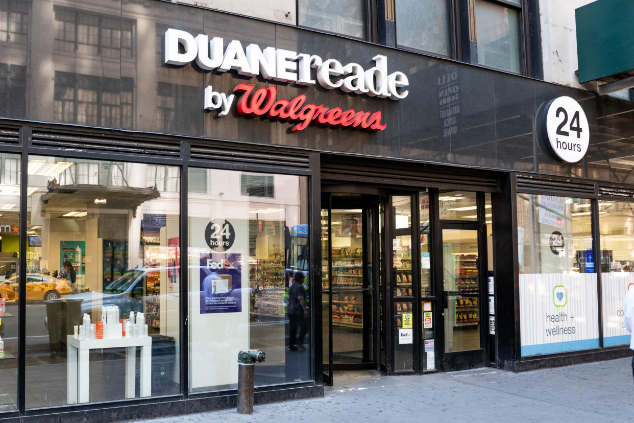 A Duane Reade store in New York City. (Photo: Michael Brochstein/SOPA Images/LightRocket via Getty Images)