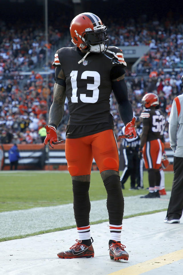 AP source: Browns, Beckham finalize terms for his release - The San Diego  Union-Tribune