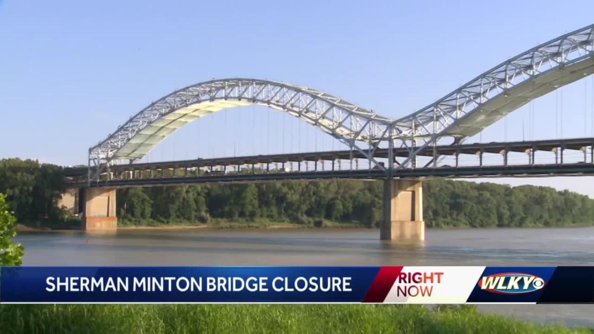 Sherman Minton Bridge eastbound lanes close for 9 days to undergo repairs