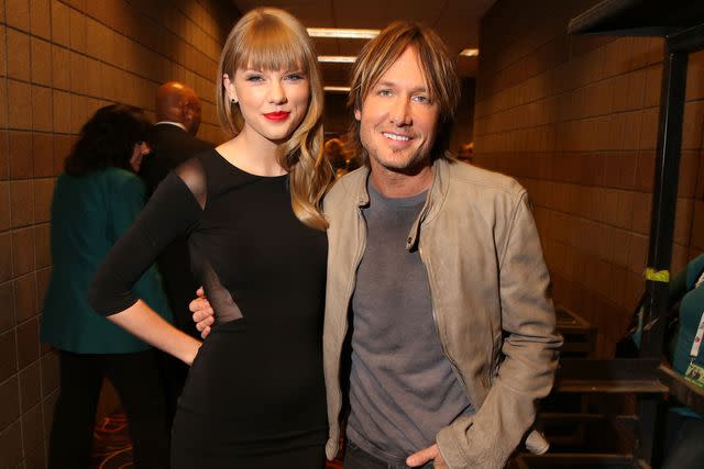 Chris Polk/Getty Taylor Swift and Keith Urban in 2013