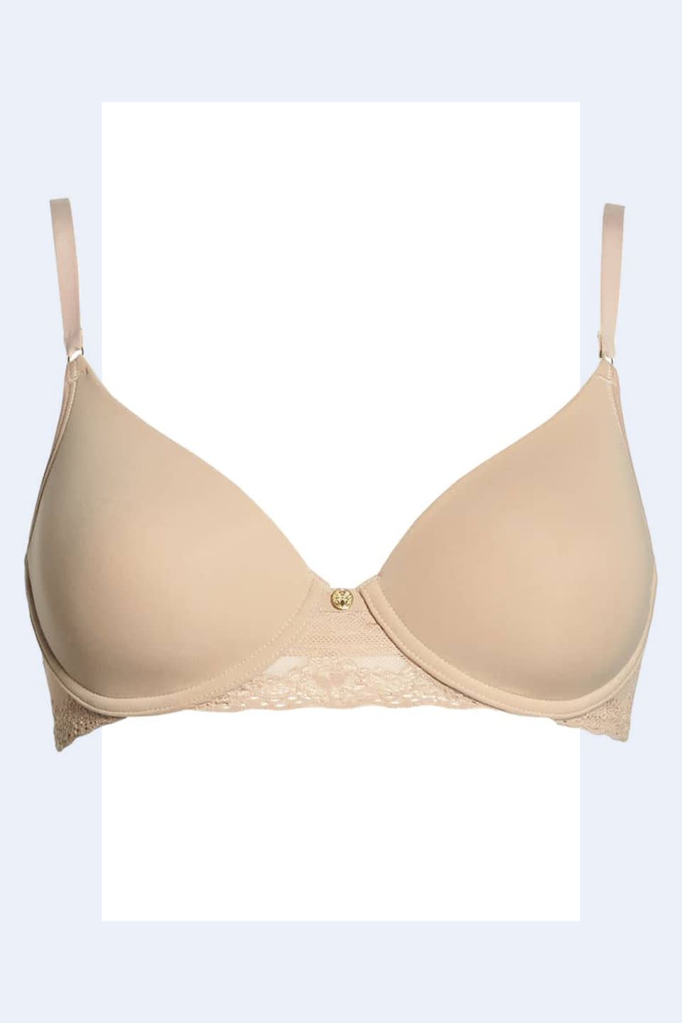 <p>"More than anything, it’s really important to <strong>have your bra properly fitted</strong>. That's a staple every woman should have in their closet and they should be fitted for it rather than just going to the store and guessing their size." —<em><a href="https://www.studiocavaco.com/" rel="nofollow noopener" target="_blank" data-ylk="slk:Paul Cavaco;elm:context_link;itc:0;sec:content-canvas" class="link ">Paul Cavaco</a></em></p>