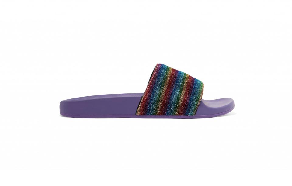 Marc Jacobs Striped Slides