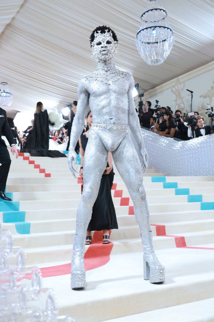 Lil Nas X at the Met Gala