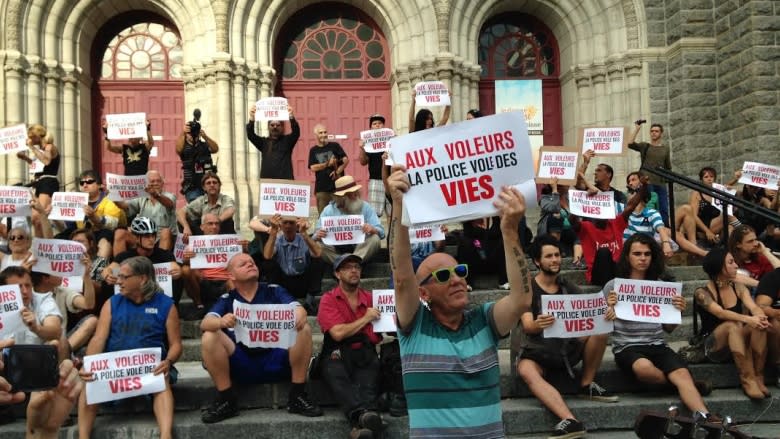 Guy Blouin ID'd as cyclist run over by Quebec City police car