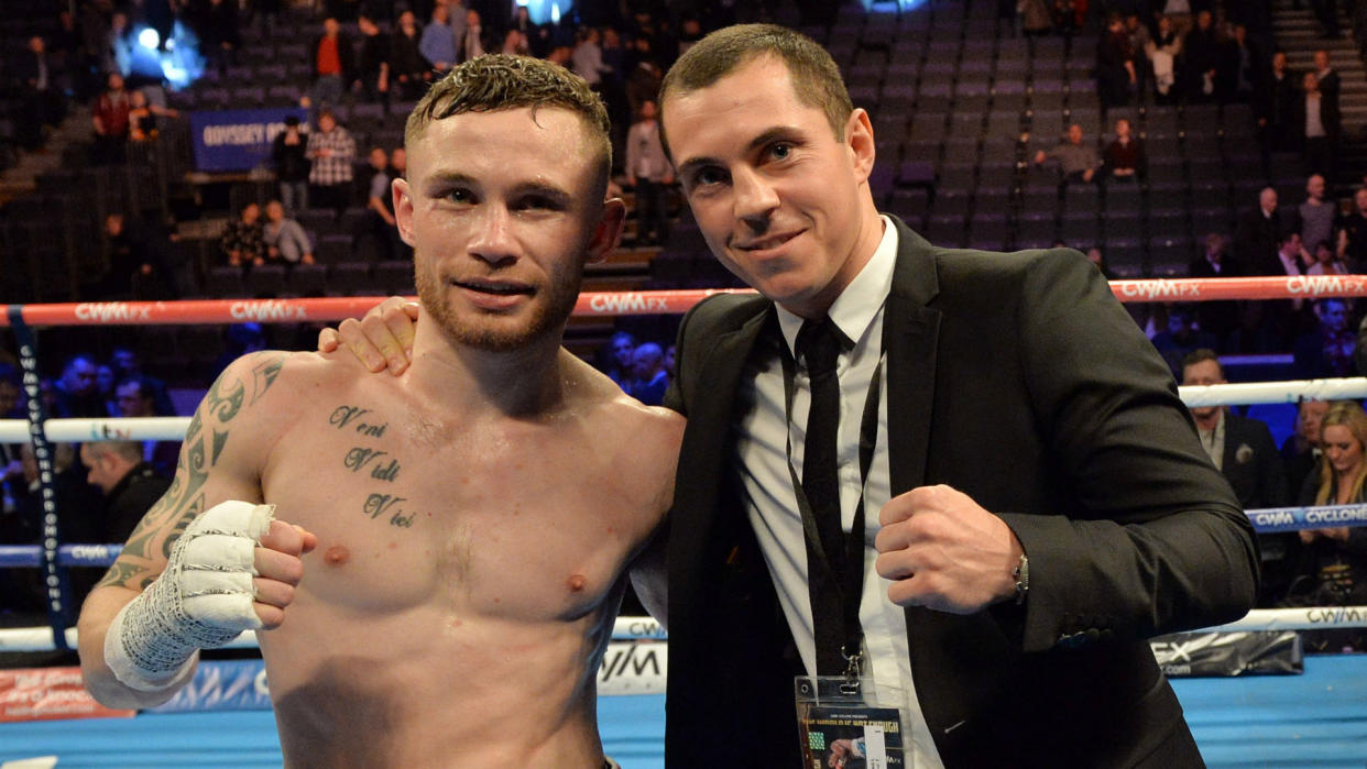 Carl Frampton and Scott Quigg will finally meet on February 27 next year, in a double world title bout.