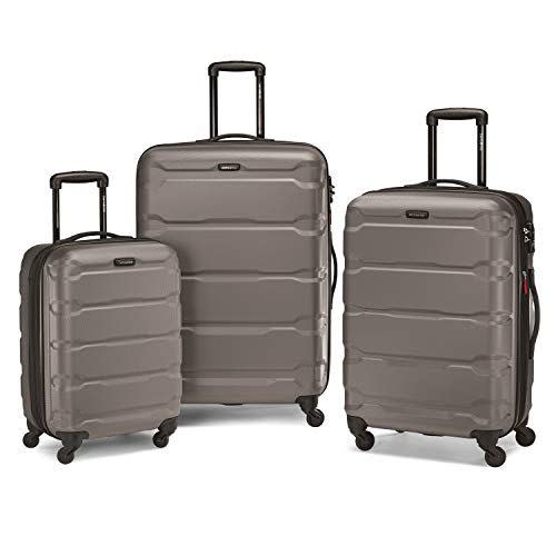 1) Omni PC Hardside 3-Piece Luggage Set