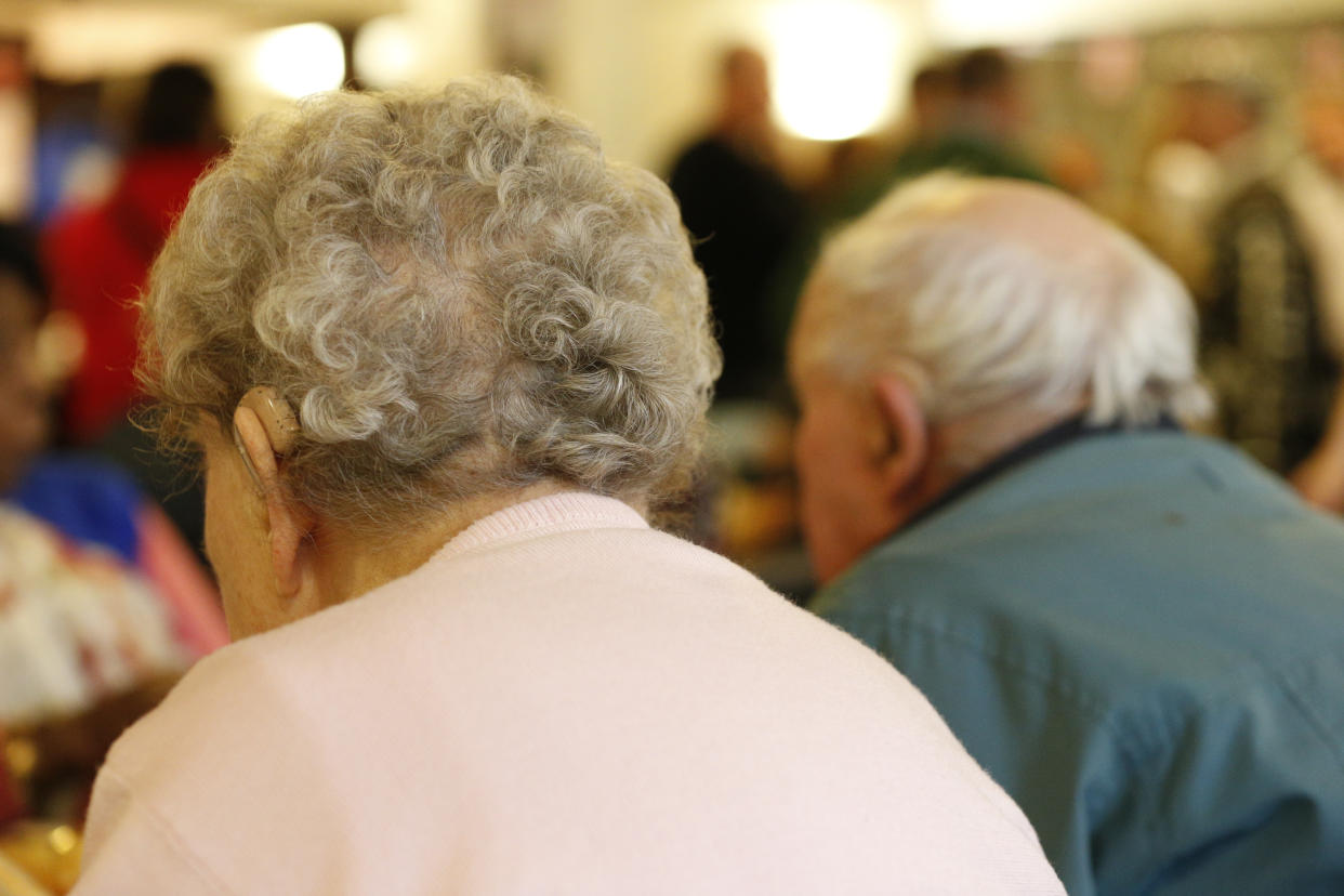 EMBARGOED TO 0001 THURSDAY AUGUST 4 File photo dated 23/02/14 of pensioners. England's 