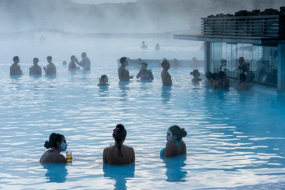 Blue Lagoon in Grindavik, Iceland