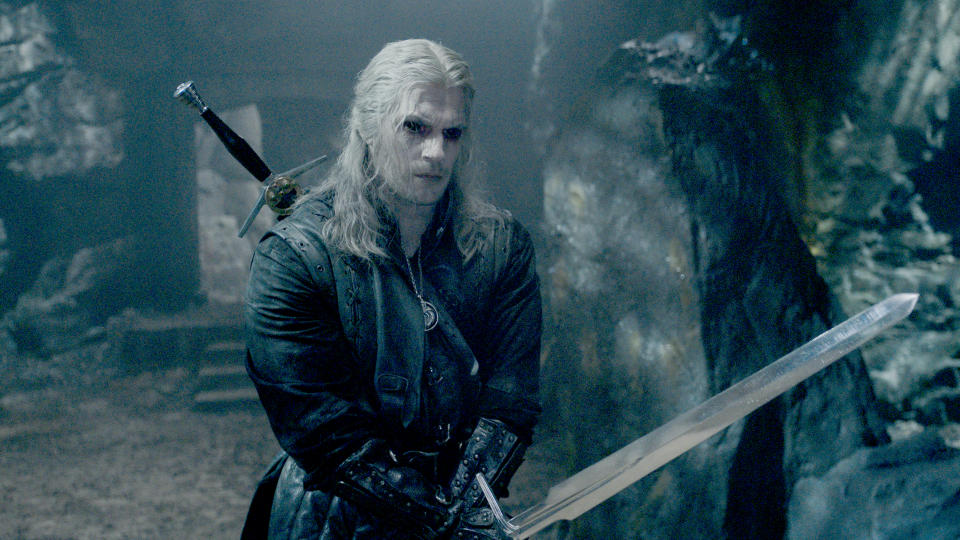 Henry Cavill als Geralt in der dritten Staffel von The Witcher.  (Quelle: Netflix)