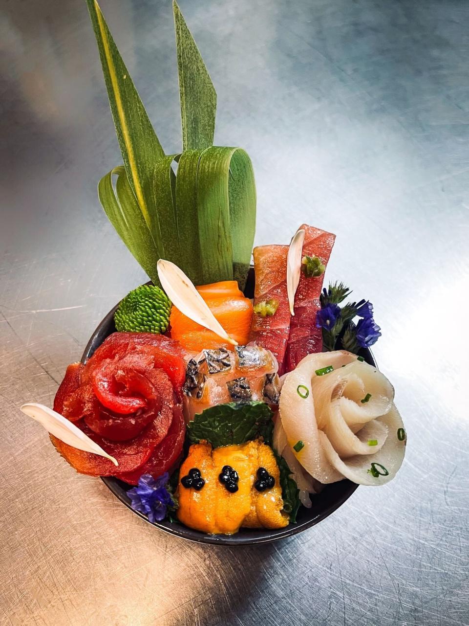 Sushi by Boū in Boca Raton will offer a romantic sashimi bouquet for $29.