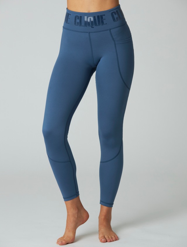 ECHT - Echt Scrunch Leggings II - Bel Air Blue on Designer Wardrobe