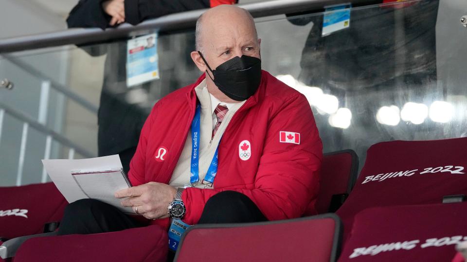 A strange accident almost left Team Canada men's hockey coach Claude Julien out of the Beijing Winter Olympics. (CP)