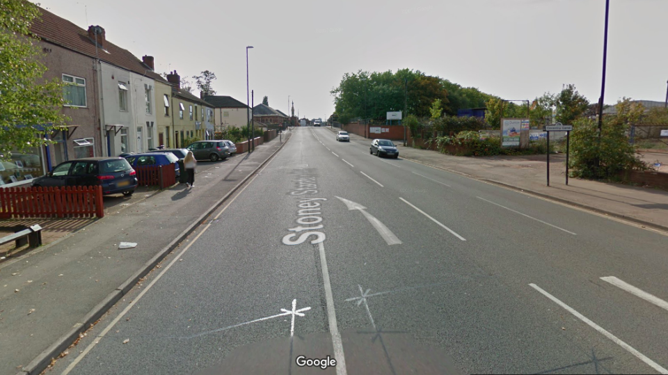 <em>The officer was knocked off his bike on Stoney Stanton Road in Coventry (Google)</em>