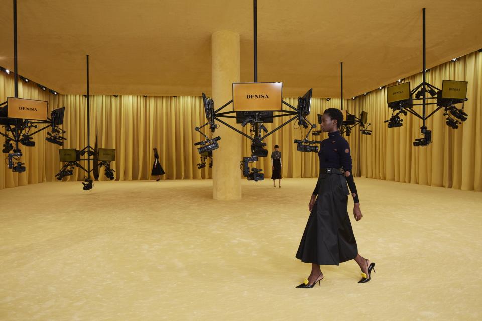 Prada Unveils First Collection By Miuccia Prada and Raf Simons