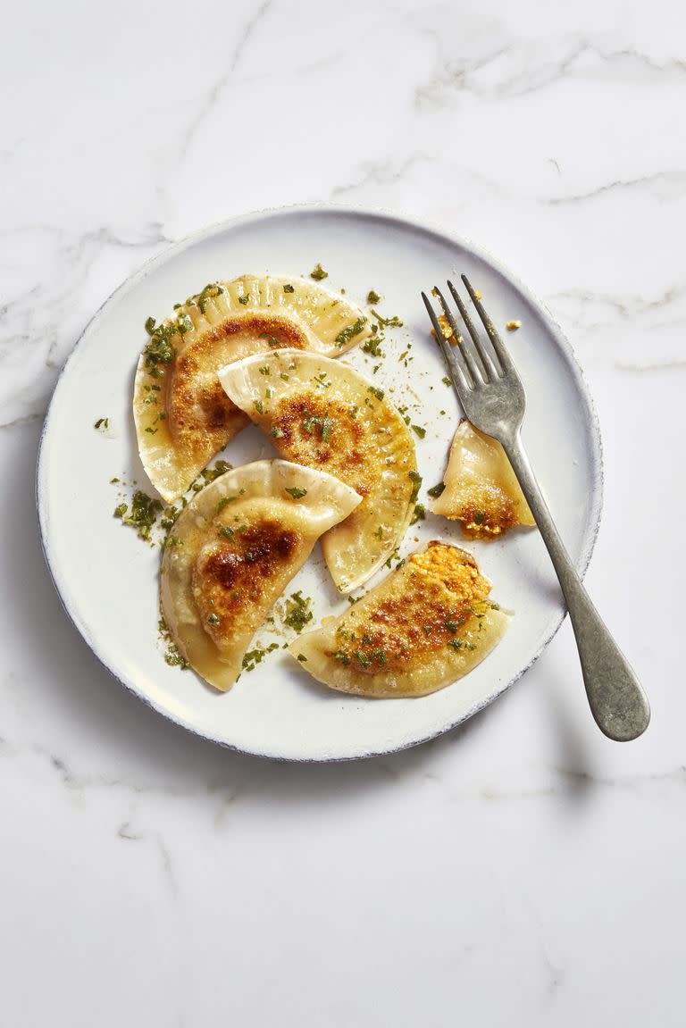 Sweet Potato-Ricotta Pierogies