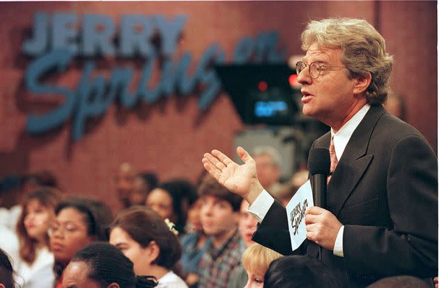 Springer on his show in 1998.