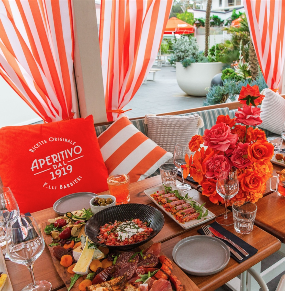 Terrigal Beach House's Aperol Cabana experience is a must-try. Photo: Instagram.com