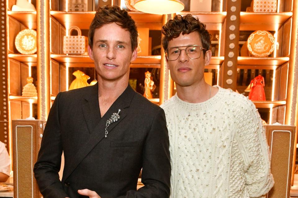 The Fabulous World of Dior at Harrods: Eddie Redmayne and James Norton (Dave Benett)