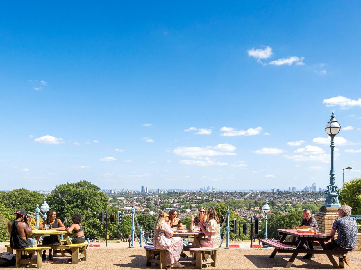 The Terrace Bar at London’s Alexandra Palace (Lloyd Winters)